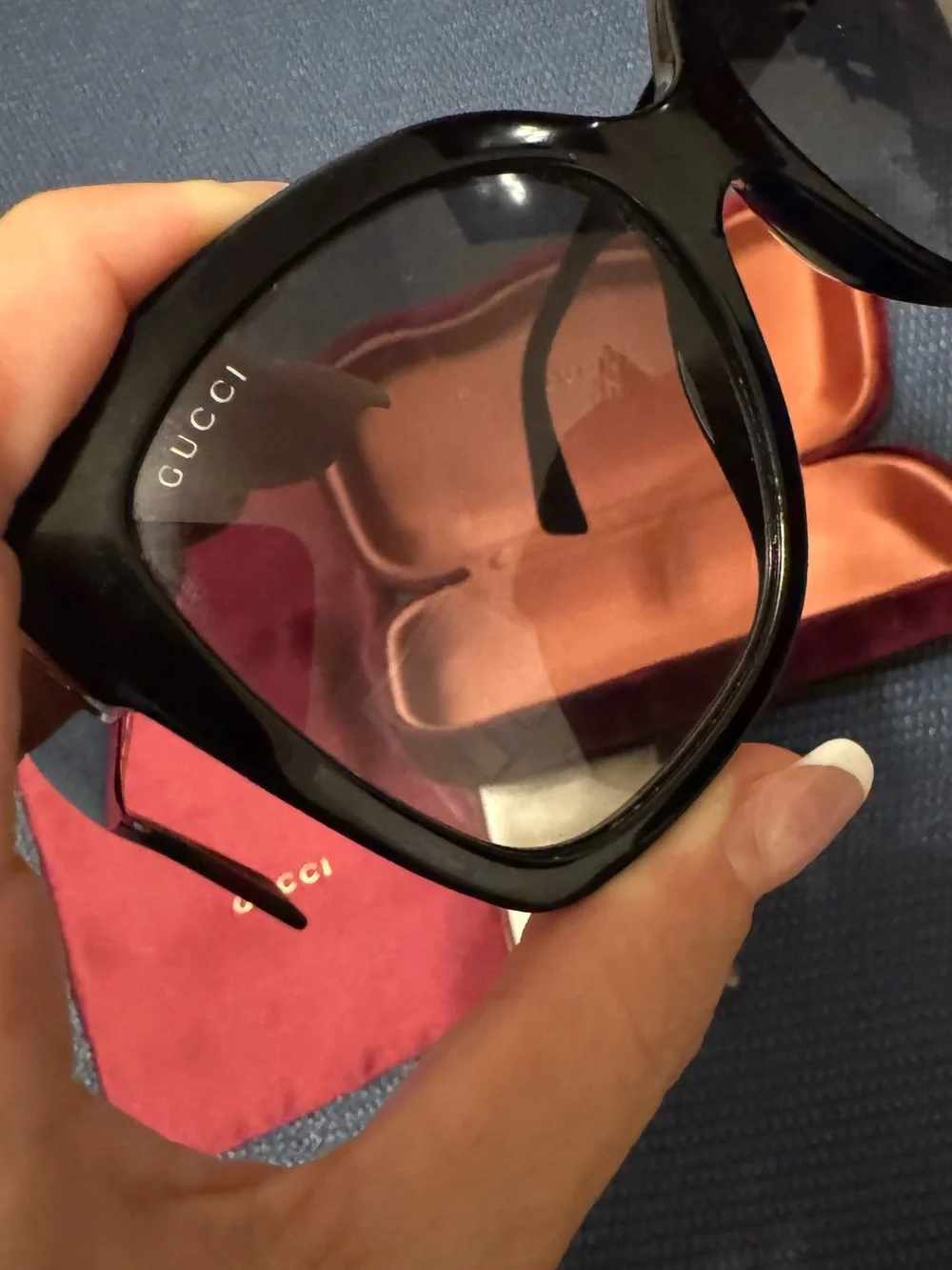 Gucci Black Frame Sunglasses (Gucci GG0459S 001)